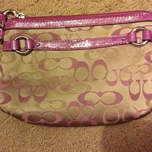 COACH wristlet